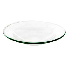 Thermal glass saucer for essence burners
