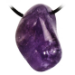 Naked AMETHYST pendant - Crystal Therapy