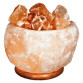 BRAZIER lamp raw bowl of salt