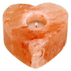 Salt candle holder HEART