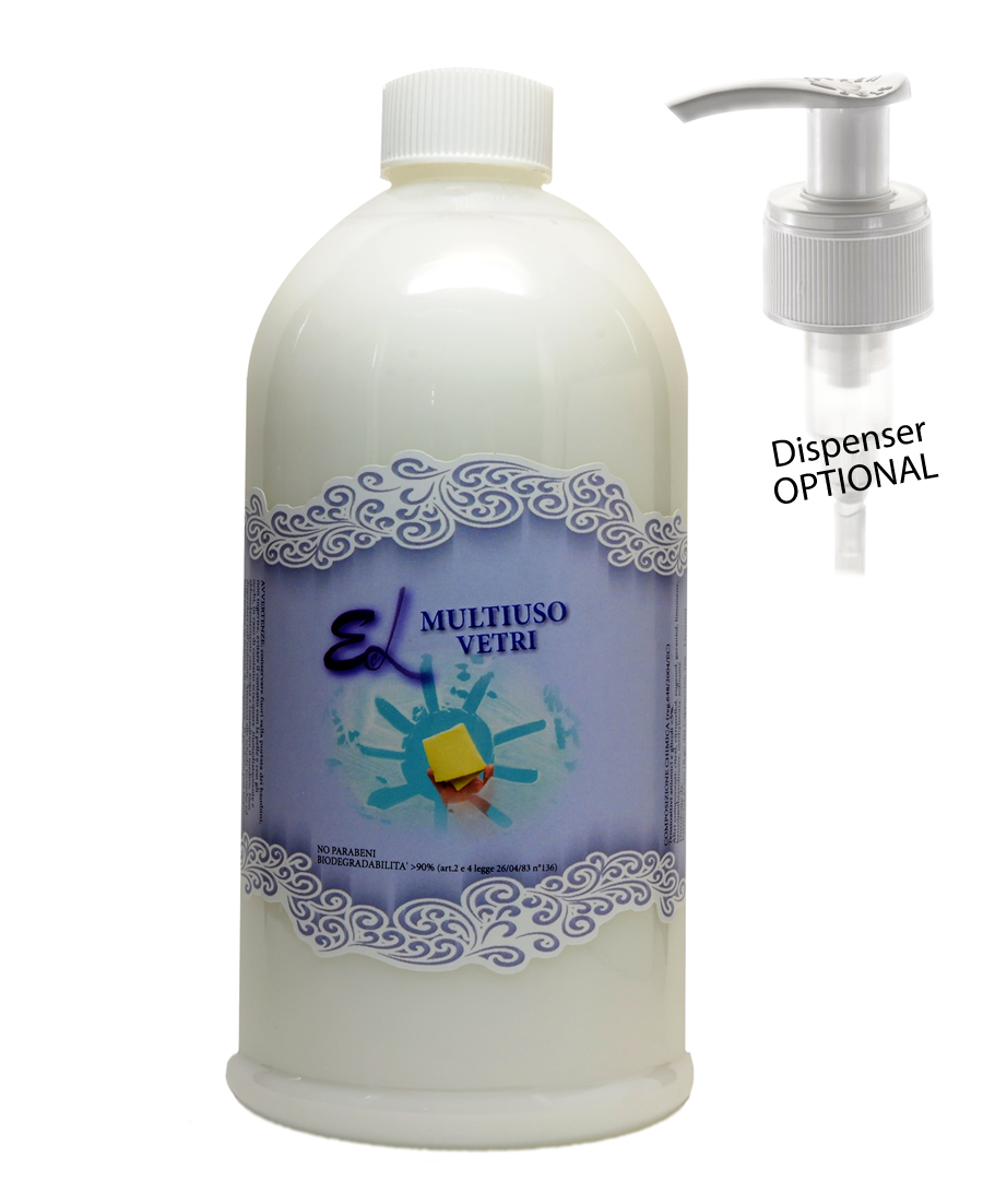 Detergente multiuso e vetri – 1lt